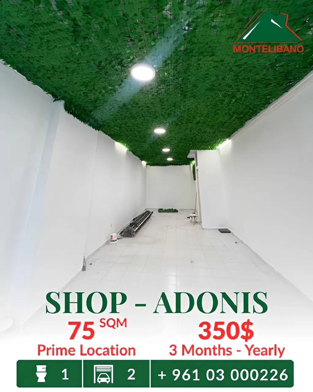 Shop for rent in Zouk Mosbeh