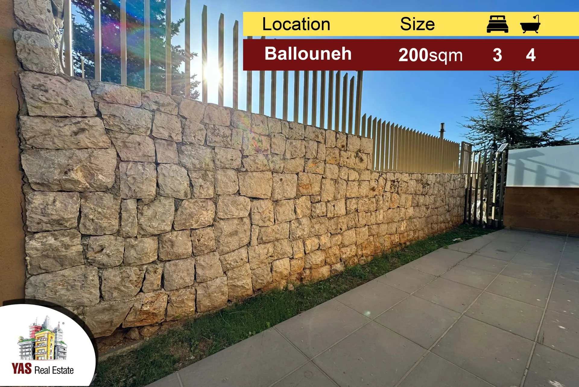 Apartment for Sale in Ballouneh