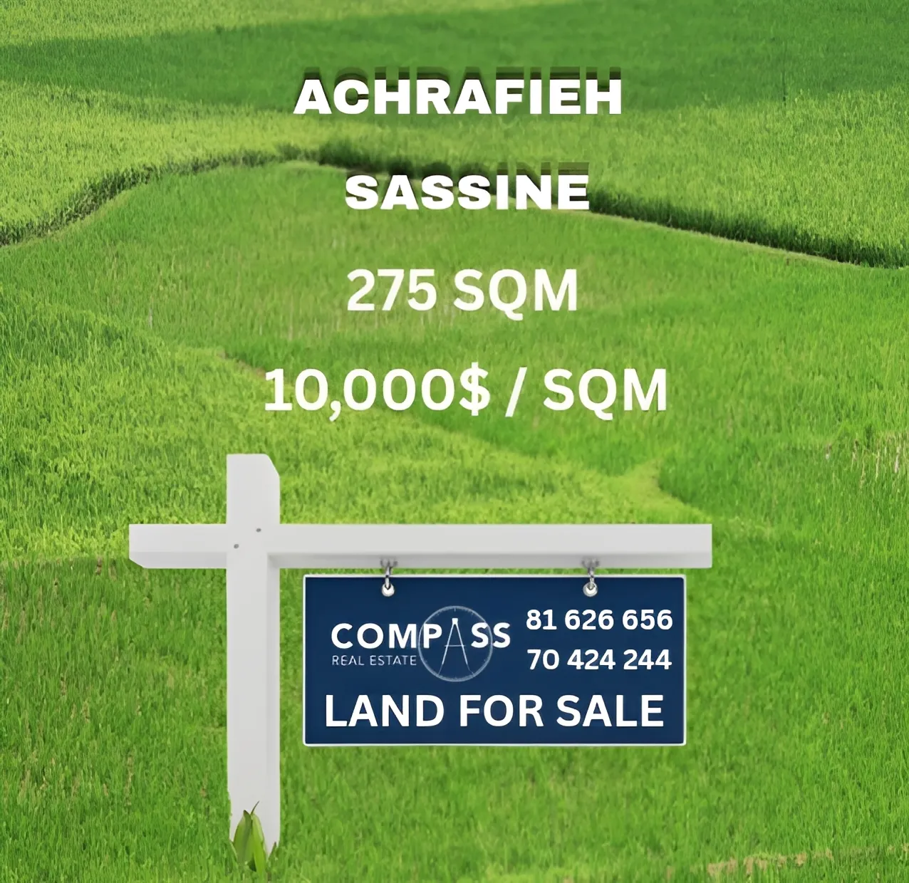 Land for sale in Achrafieh, beirut, lebanon