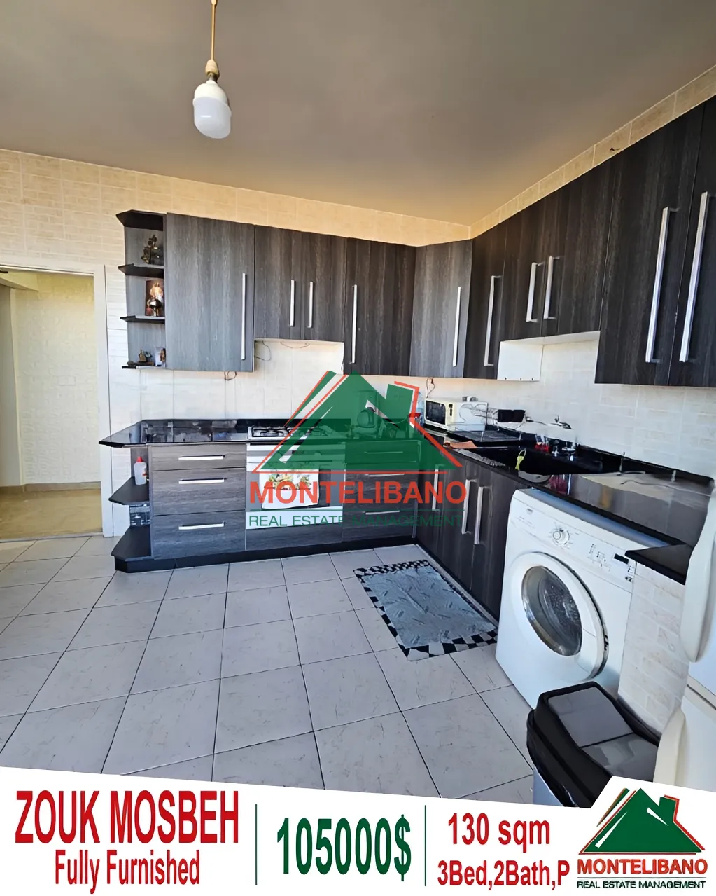 Apartment for Sale in Zouk Mosbeh, Lebanon - 3 bed, 2 bath