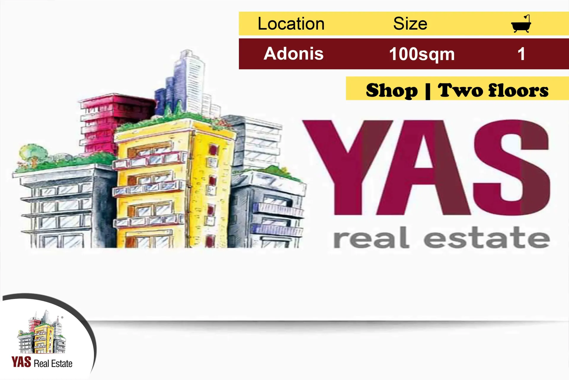 Shop for Sale in Adonis