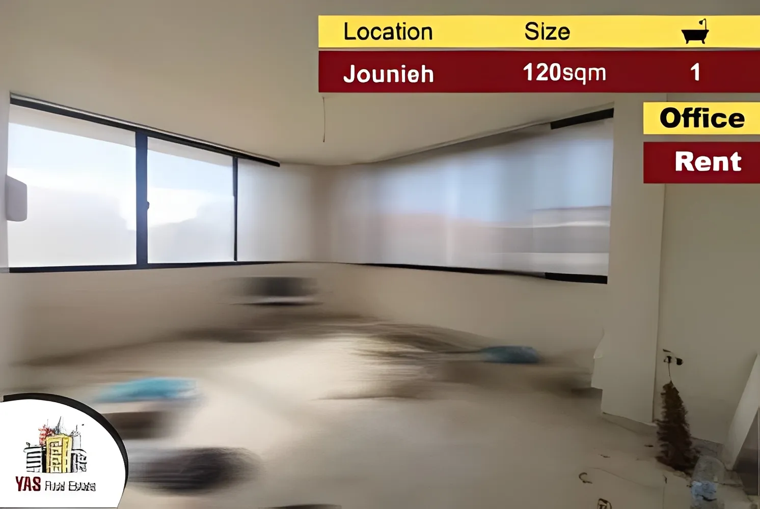 Office for Rent in Jounieh