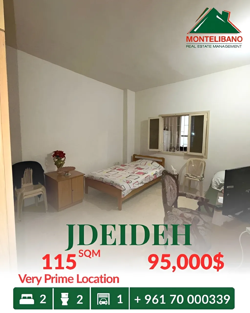 Apartment for sale in Jdeideh, Lebanon