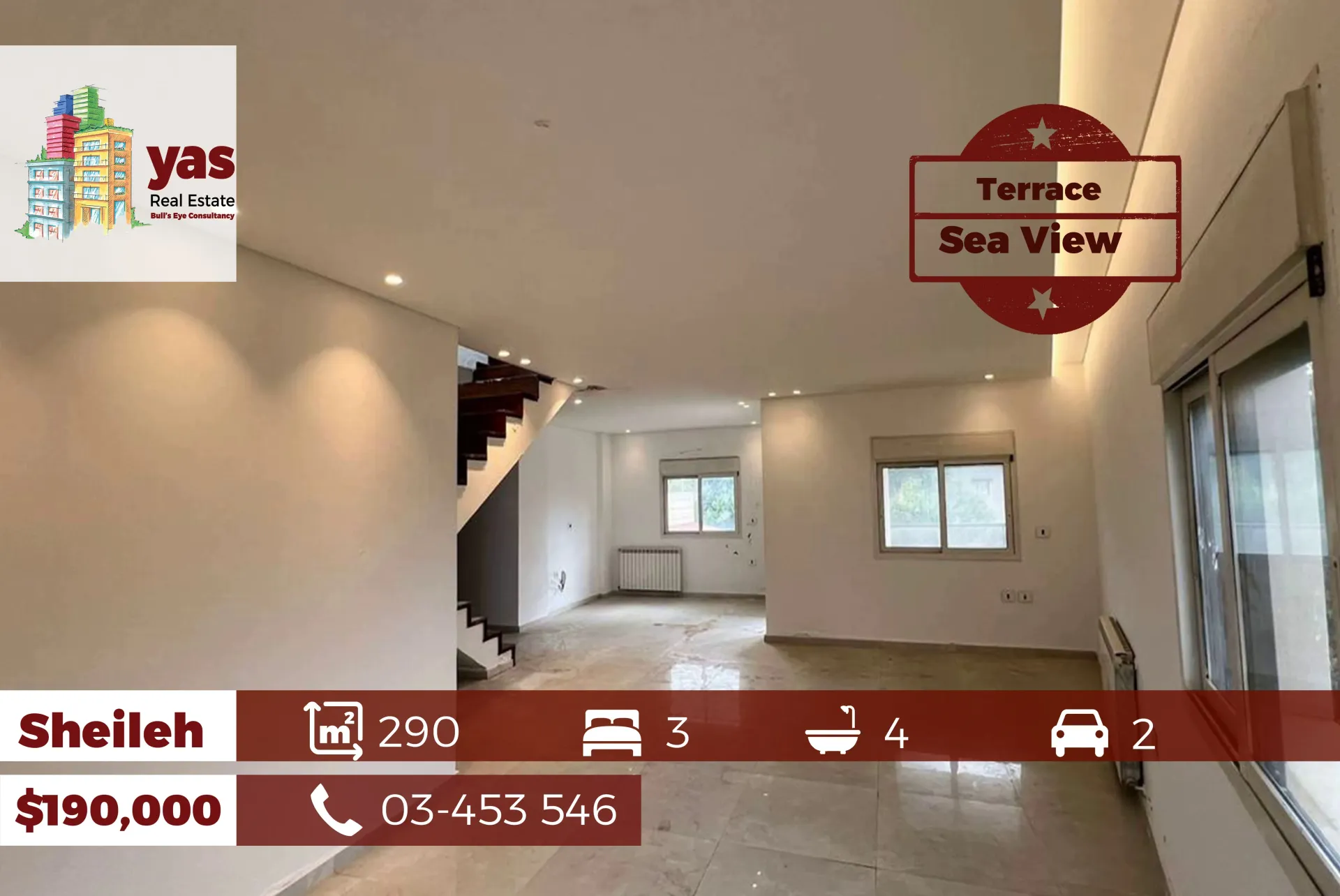 Apartment for Sale in Sehaile - 3 bed, 4 bath