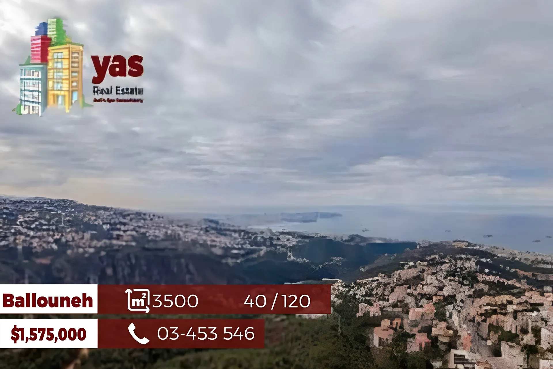 Land for Sale in Ballouneh