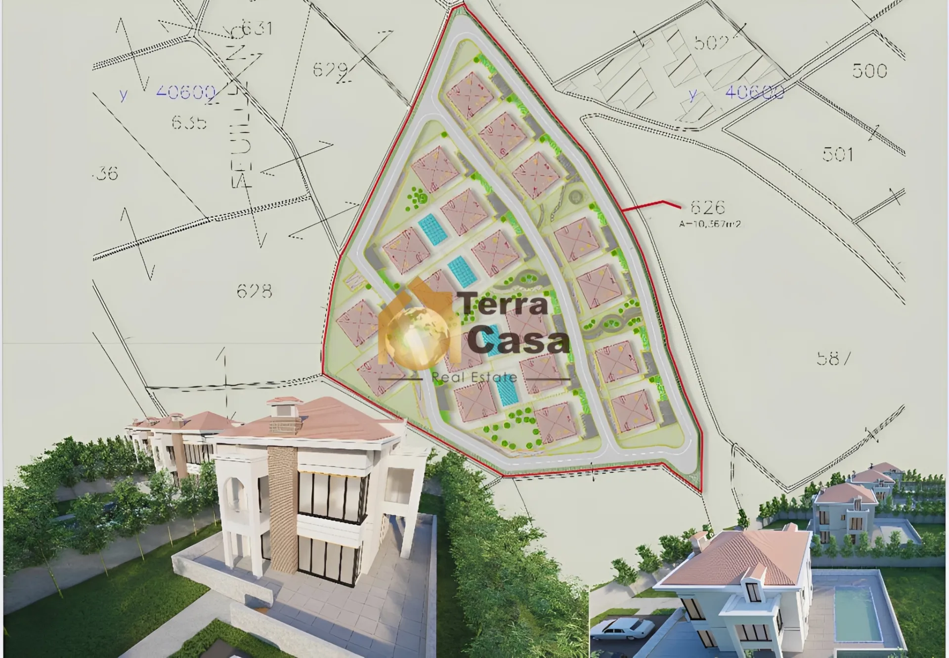 Land for Sale in Kabelias 10500 Sqm