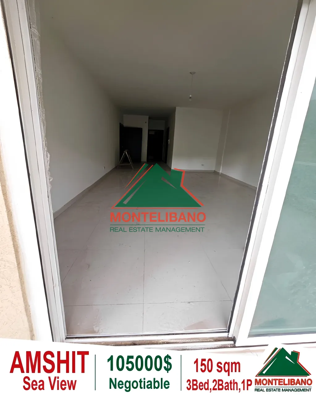 Apartment for Sale in Aamchit, Lebanon - 3 bed, 2 bath
