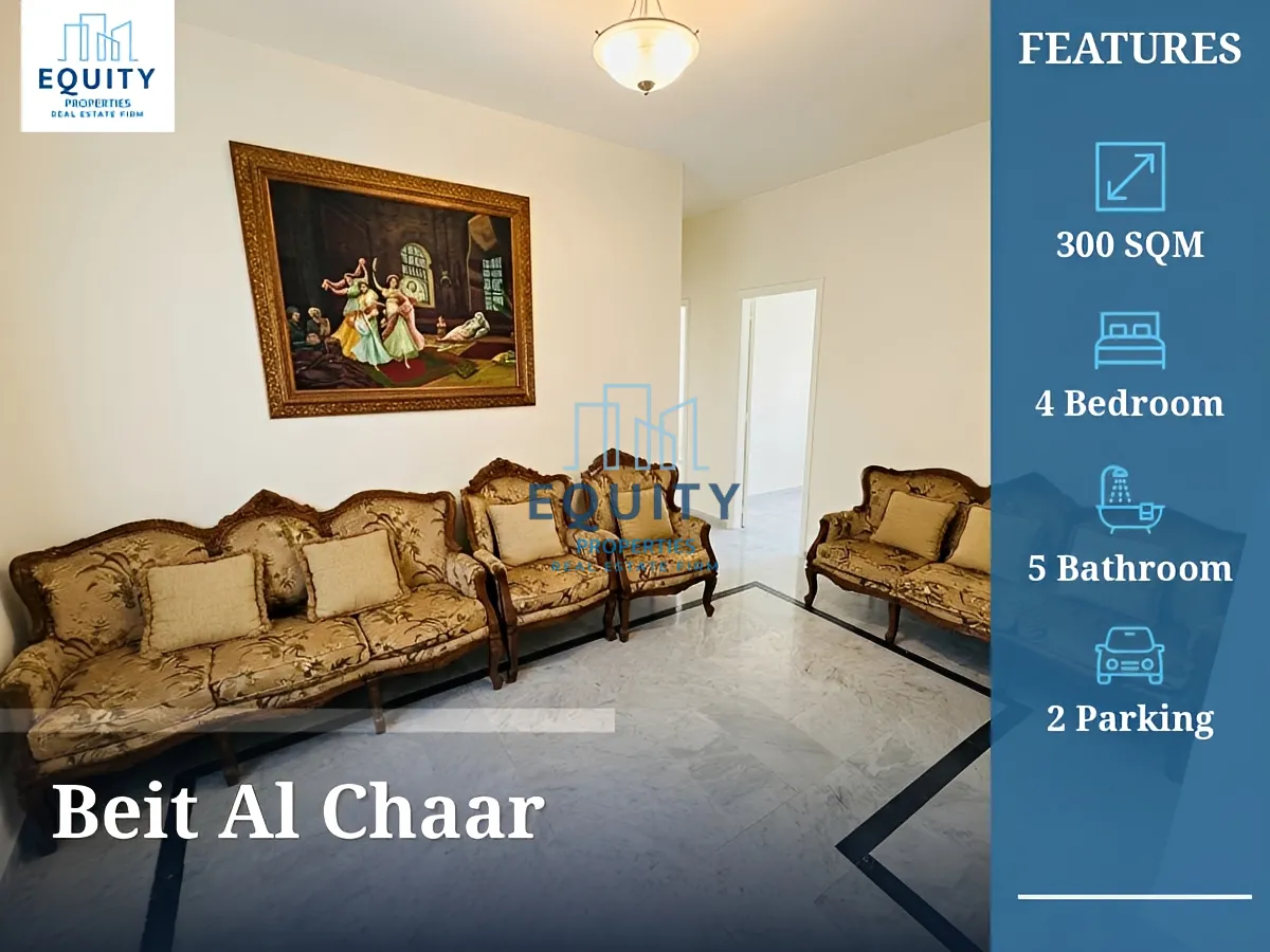 Apartment for rent in Beit Al Chaar