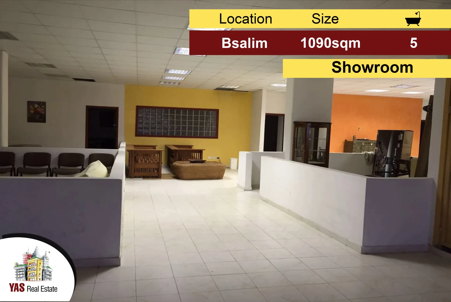 Showroom for Sale in Bsalim
