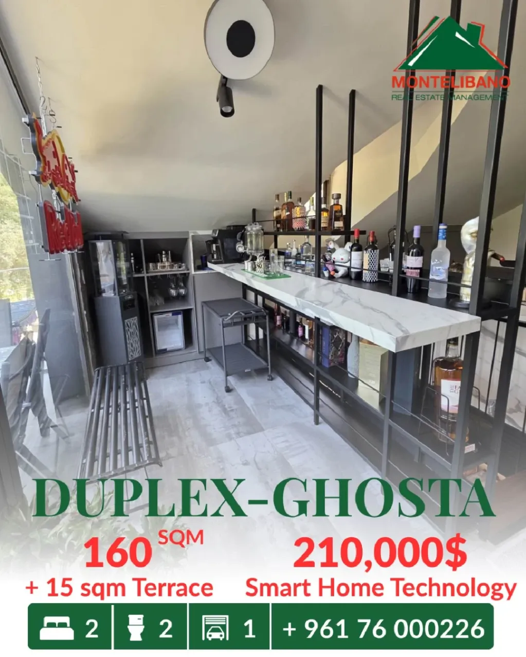 Duplex for sale in Ghosta, Lebanon