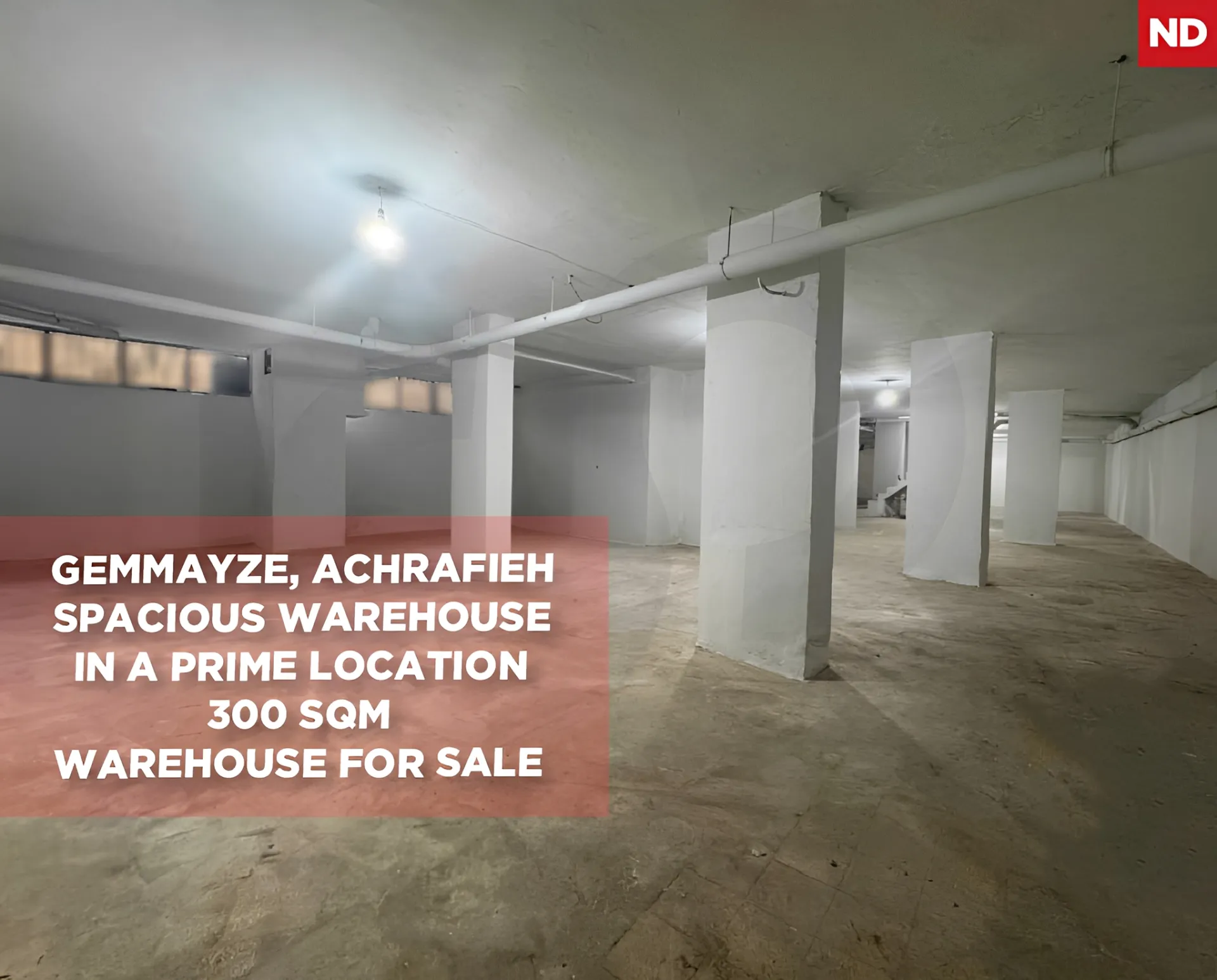 Warehouse for Sale in Gemmayzeh