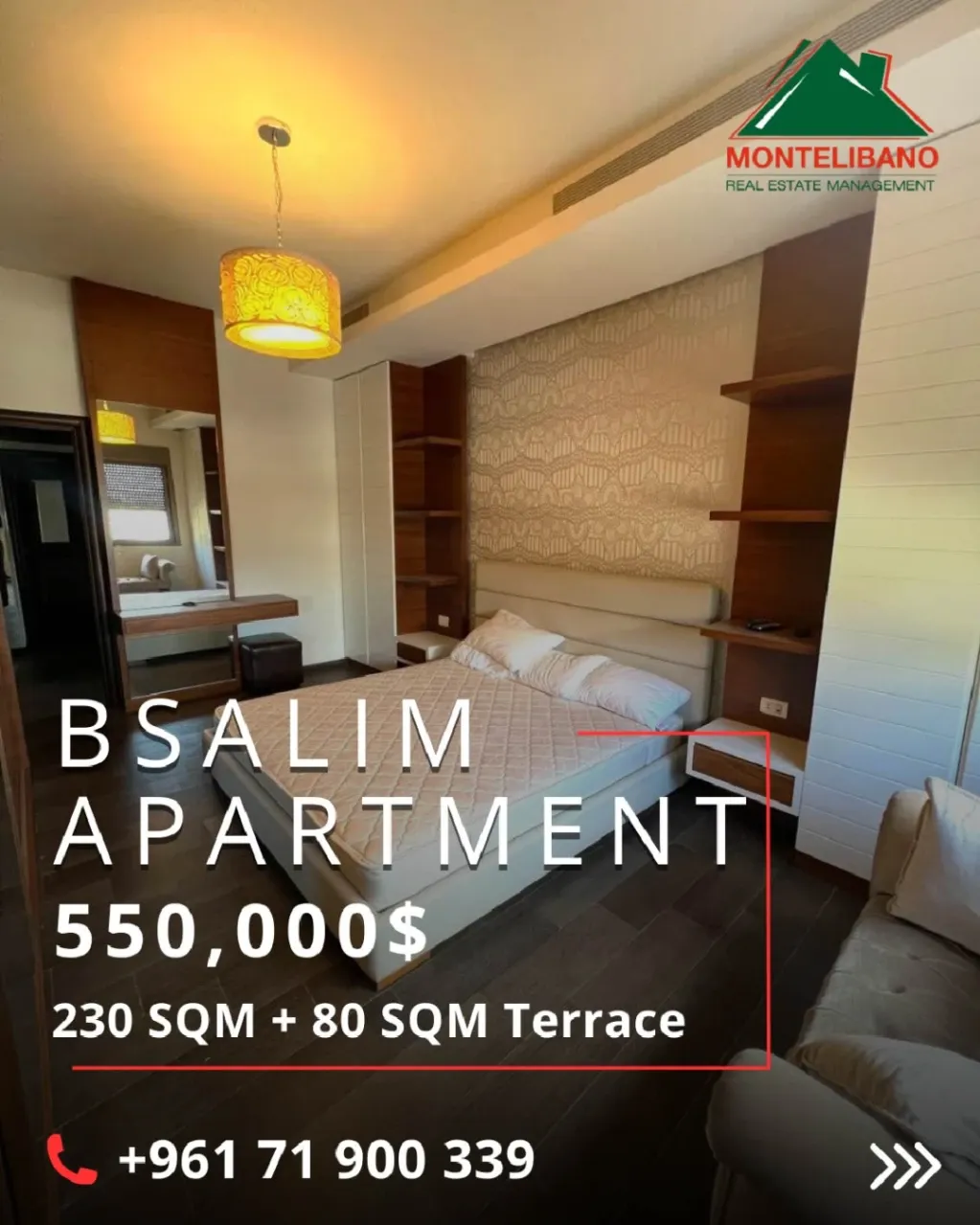 Apartment for sale in Bsalim, Lebanon