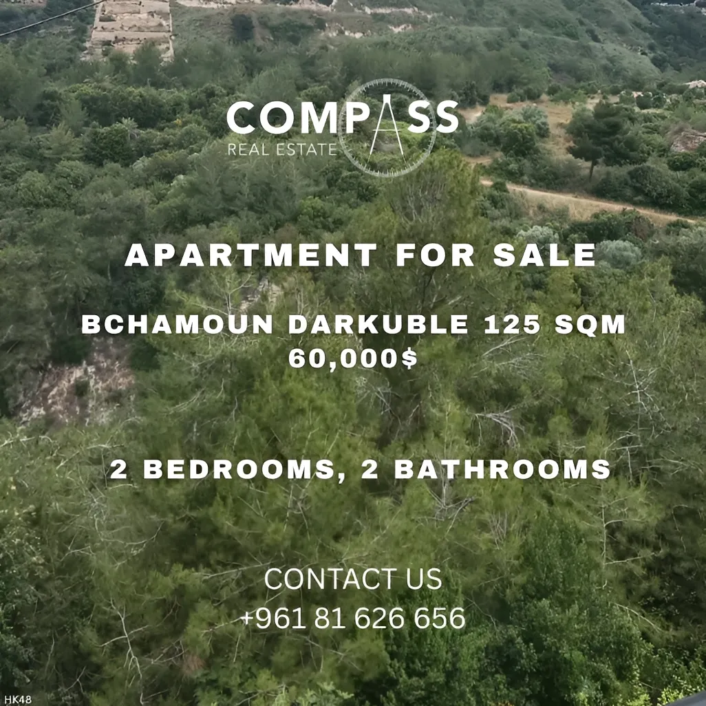 Apartment for sale in Bchamoun, Lebanon