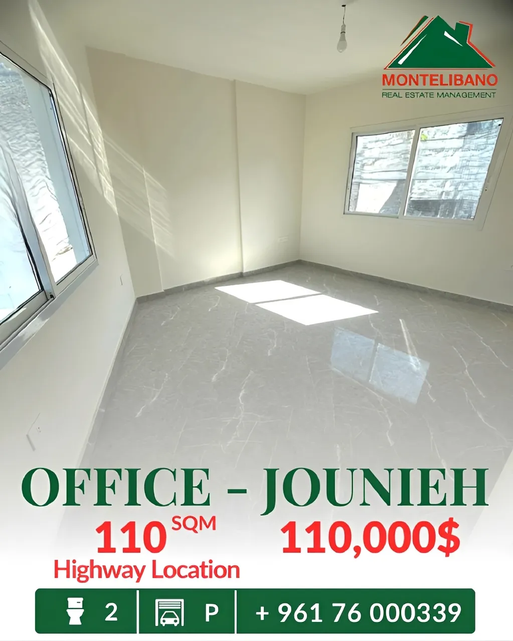 Office for sale in Jounieh, Lebanon