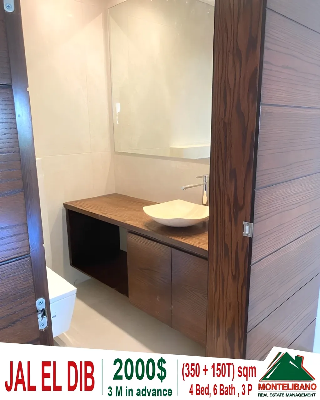 Apartment for rent in Jal El Dib, Lebanon