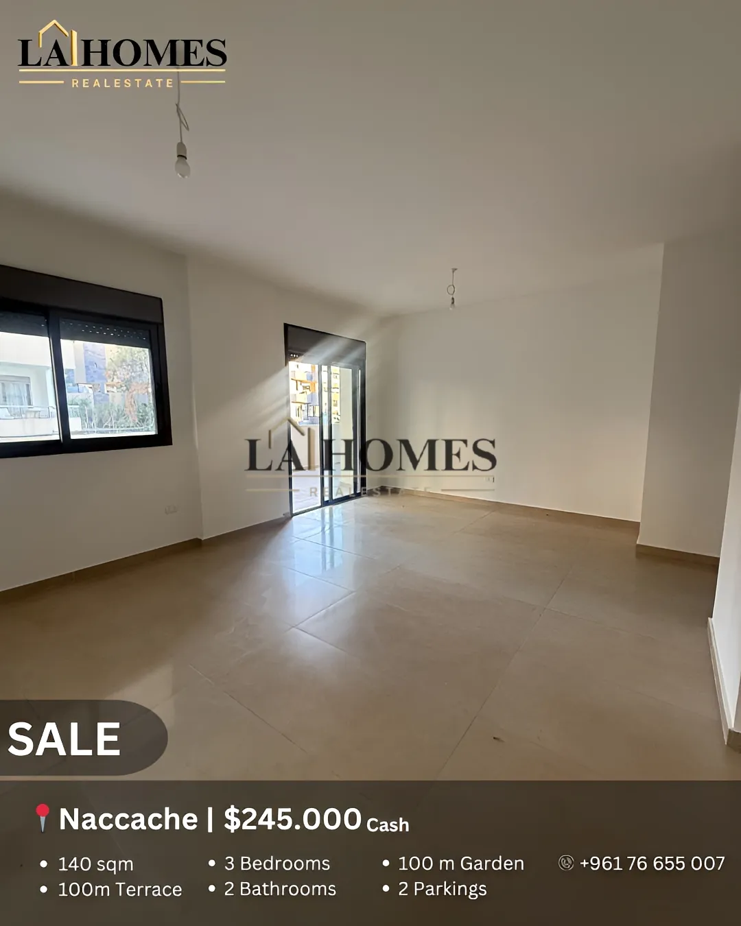 Apartment for sale in Naccache, lebanon