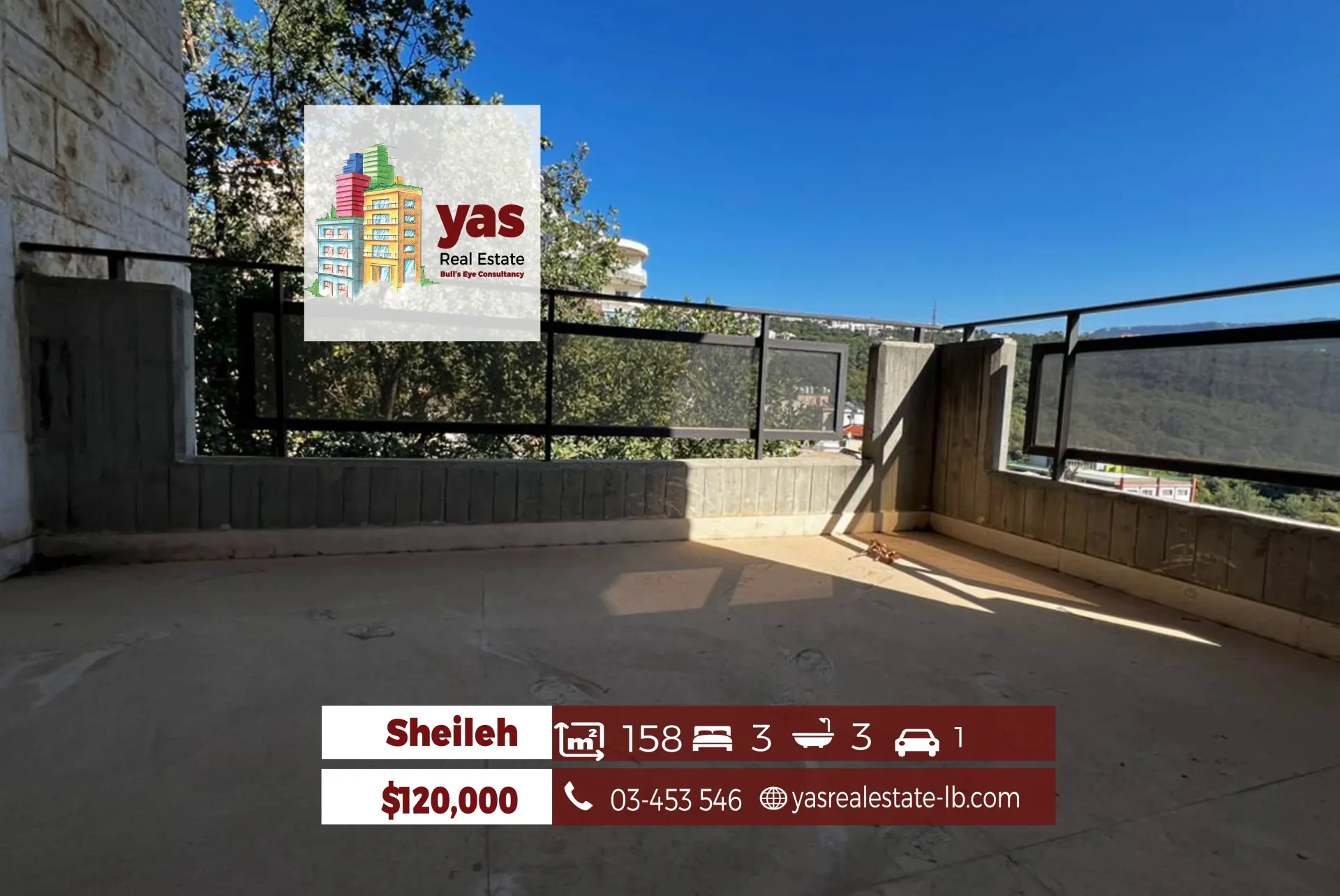 Apartment for Sale in Sehaile - 3 bed, 3 bath