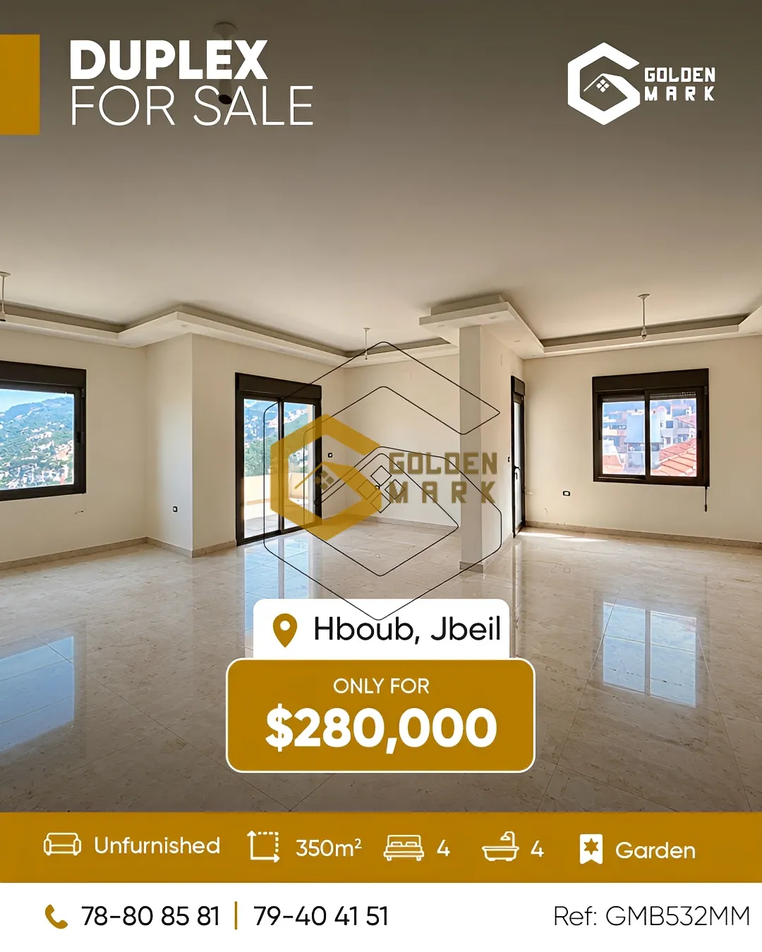 Duplex for Sale in Hboub