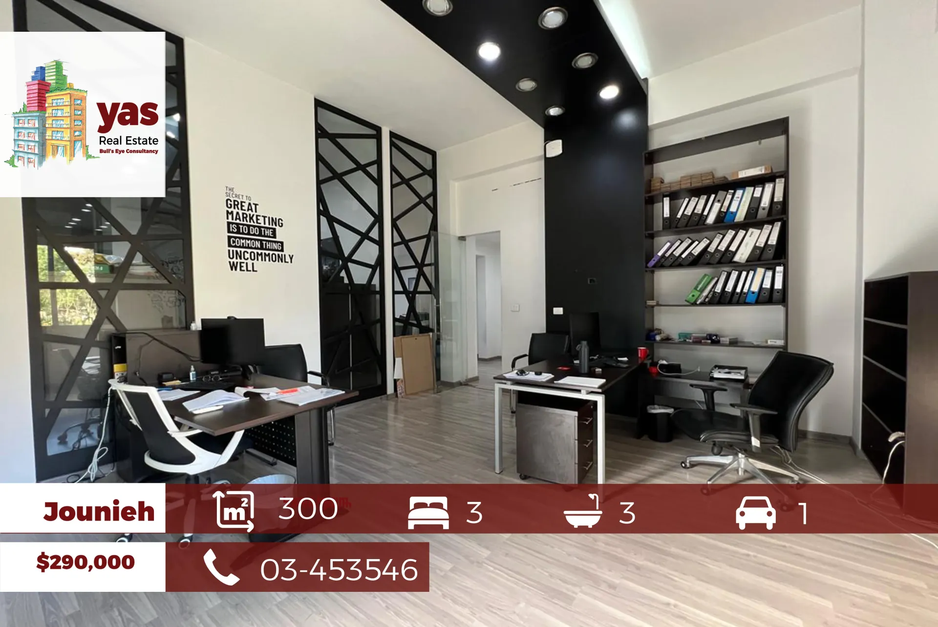 Apartment for Sale in Jounieh - 3 bed, 3 bath