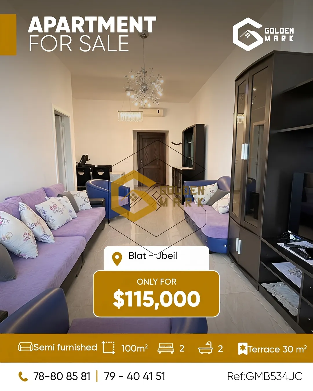 Apartment for Sale in Blat