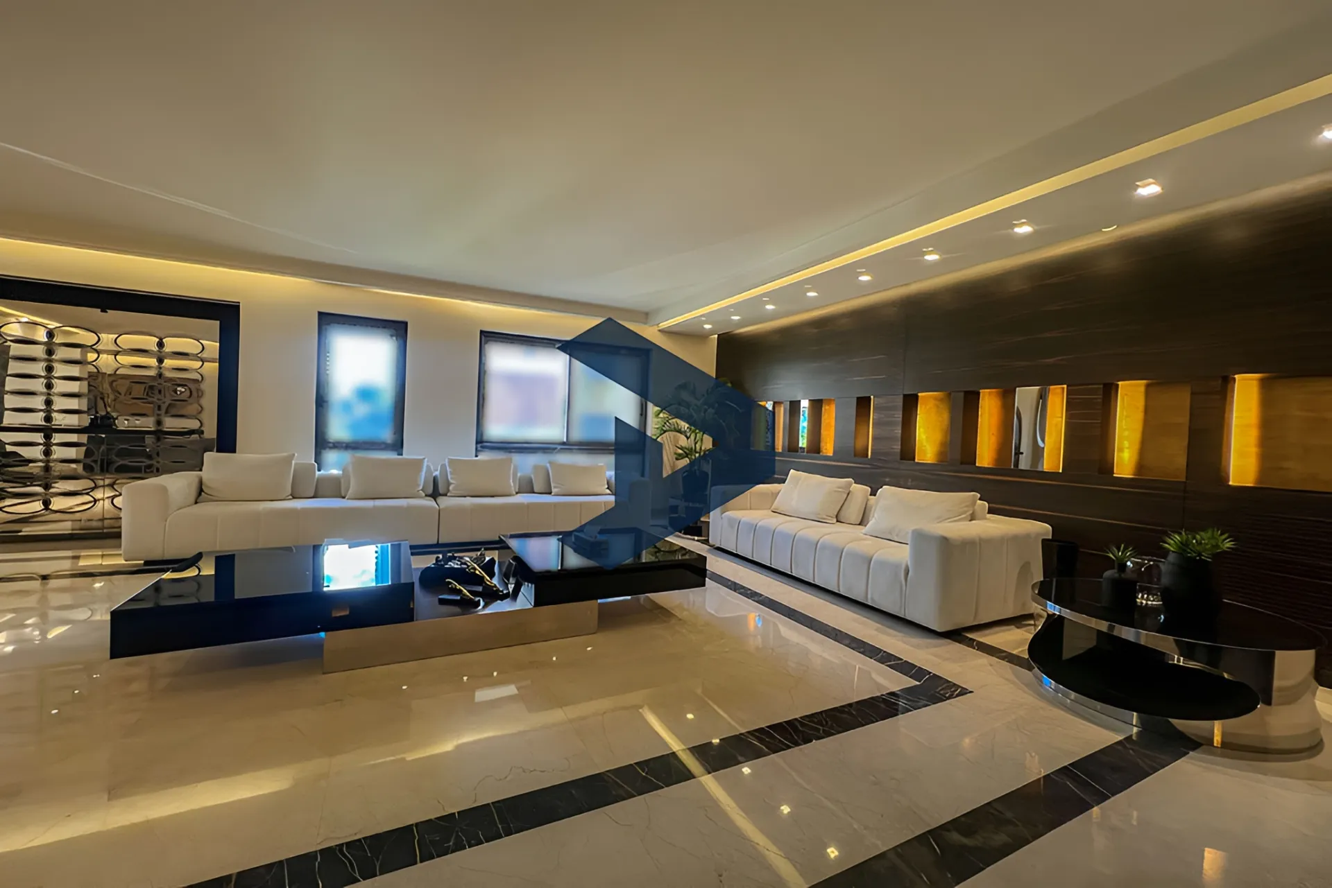 Apartment for rent in Sodeco, Beirut, Lebanon - 3 bed, 4 bath