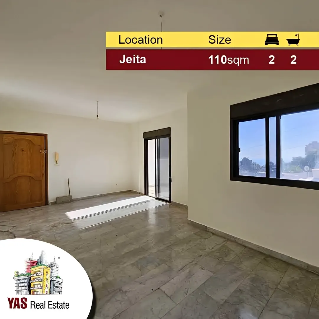 Apartment for Sale in Jeita - 2 bed, 2 bath