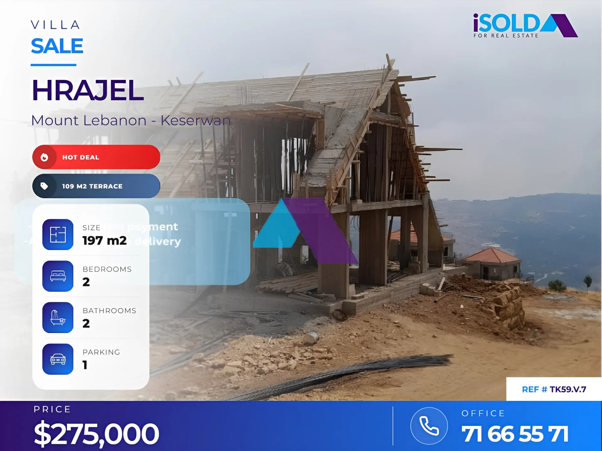 Villa for Sale in Hrajel