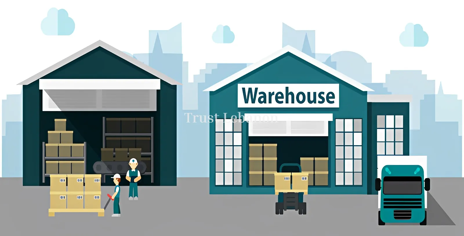 Warehouse for rent in Mansourieh