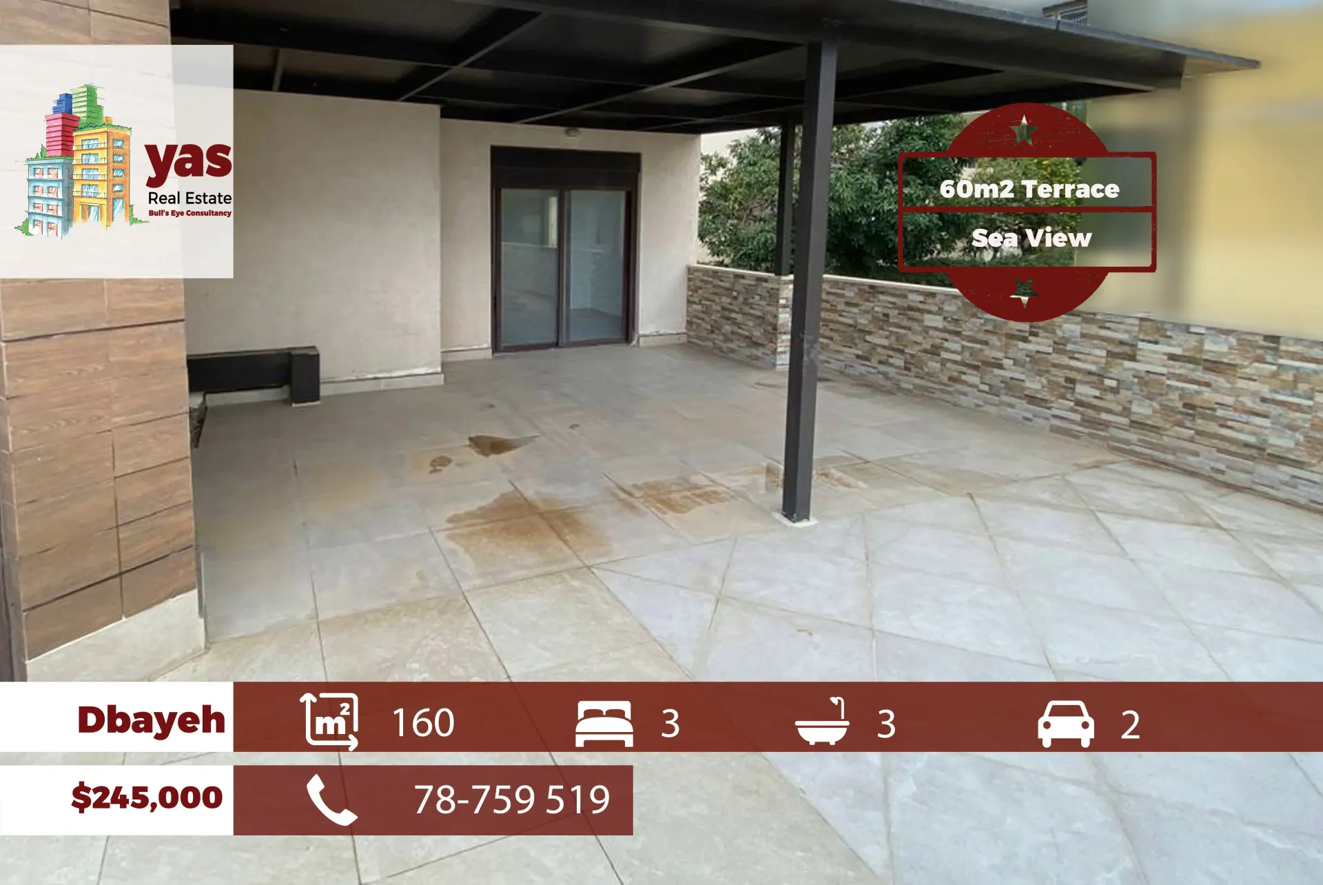 Apartment for Sale in Dbayeh