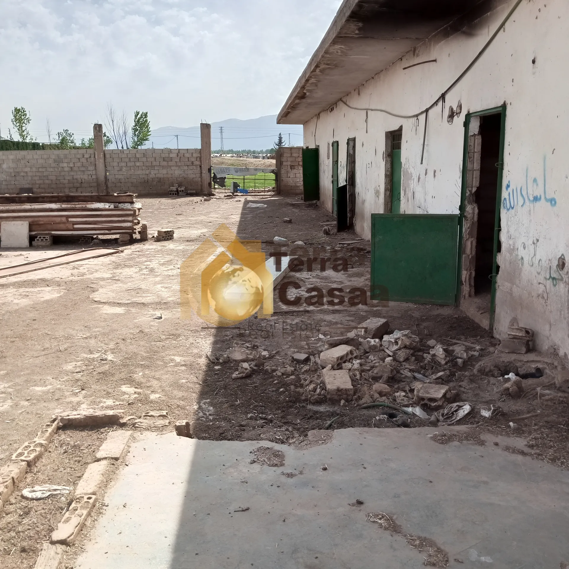 Land for Sale in Saadnayel5624sqmlandwith1400sqmfarmbuildingforsale