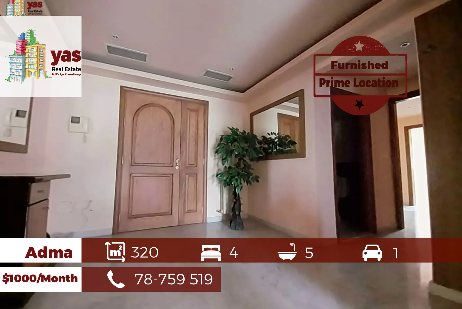 Apartment for Rent in Adma