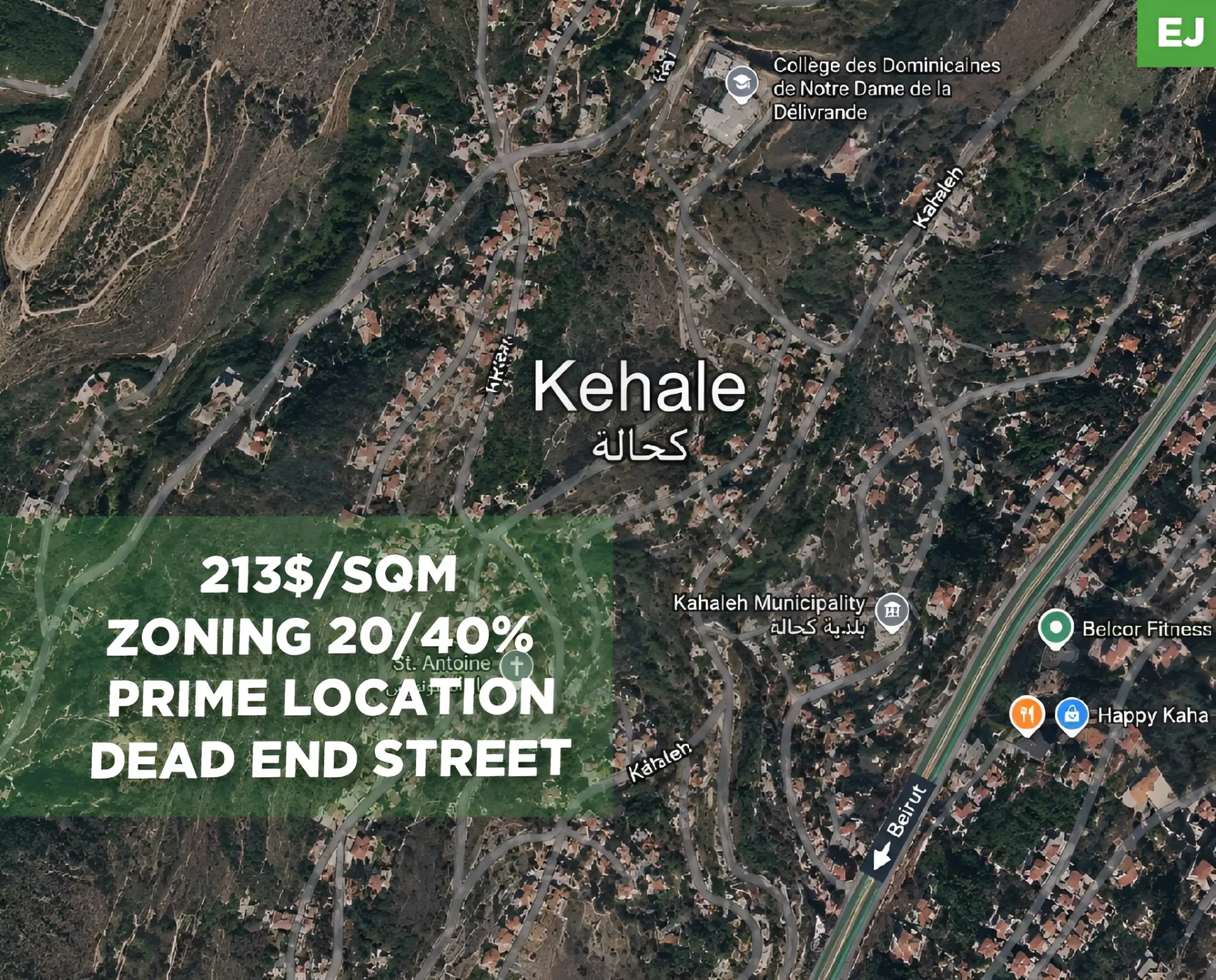 Land for Sale in Kahaleh