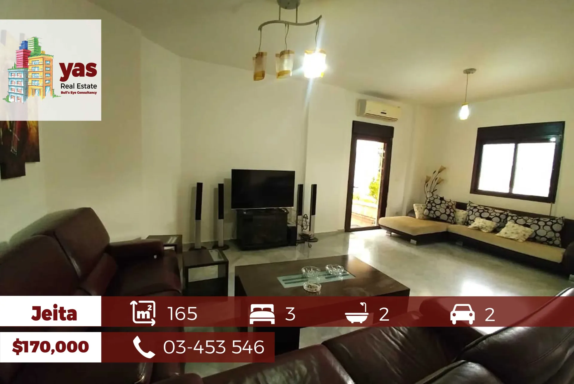 Chalet for Sale in Faqra - 2 bed, 4 bath