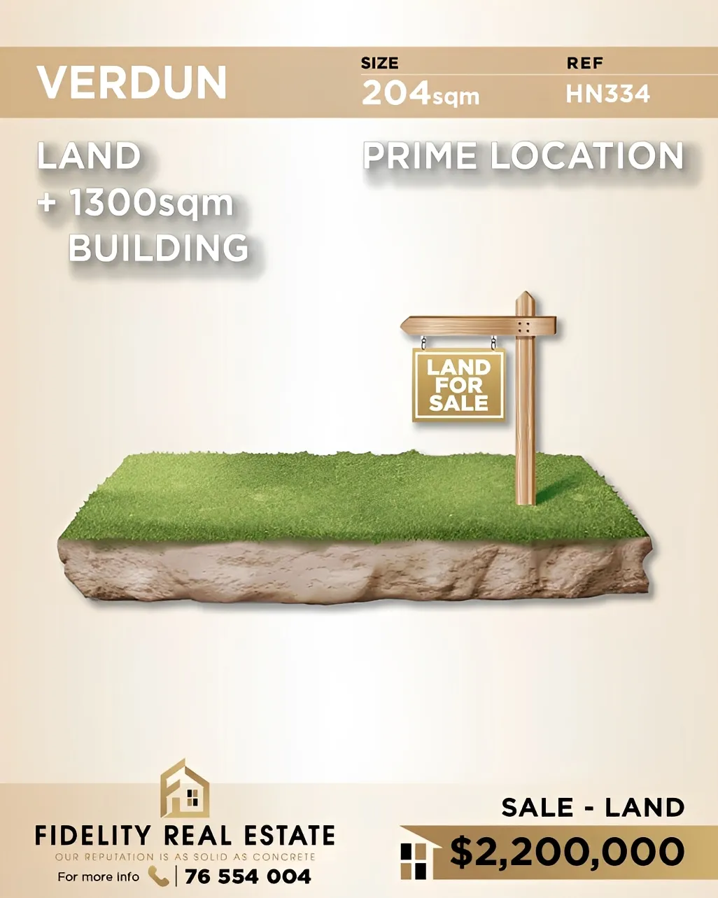 Residential Land for sale in Verdun, Bayrut, Lebanon