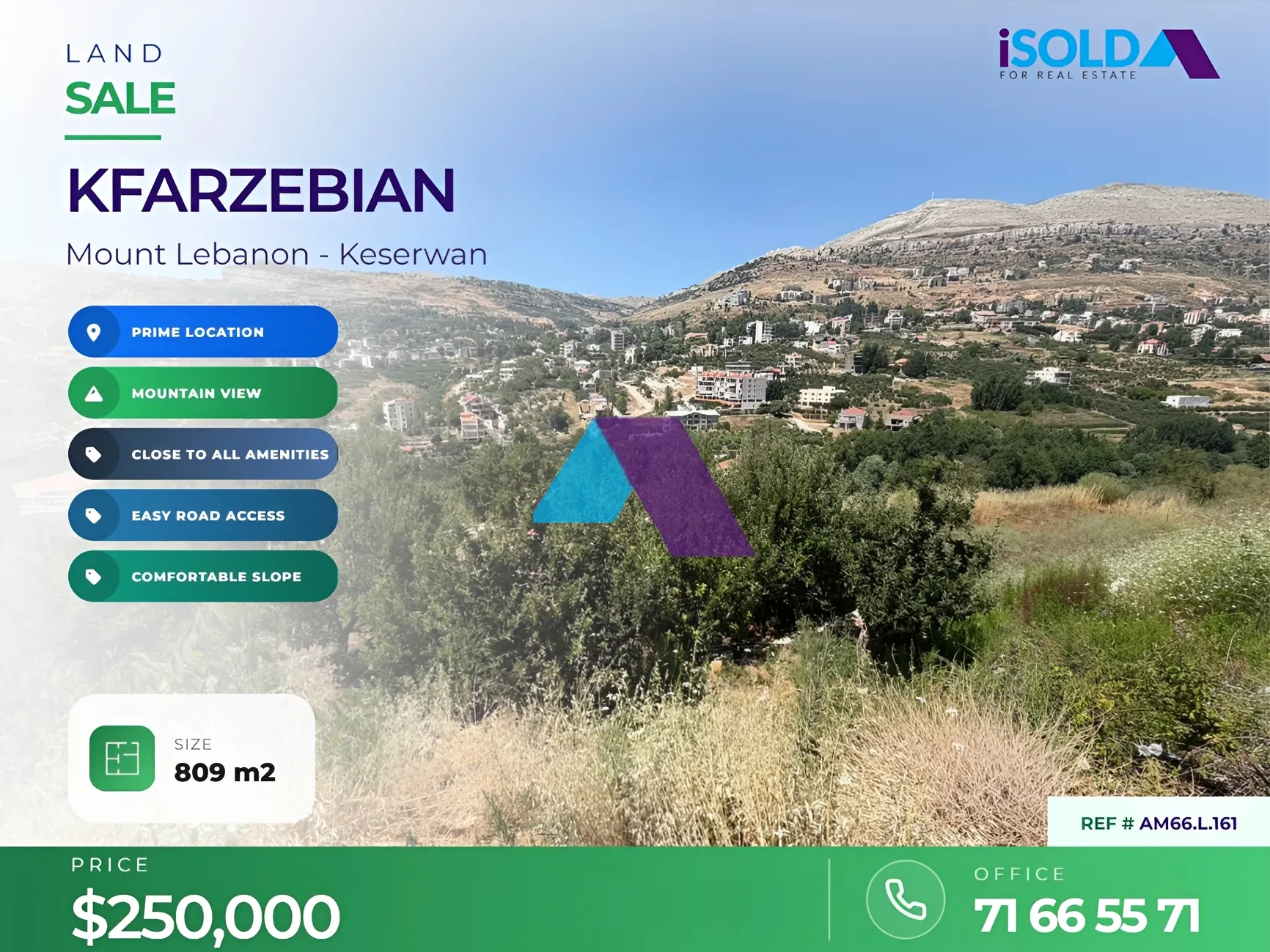 Residential Land for sale in Kfardebian, Lebanon