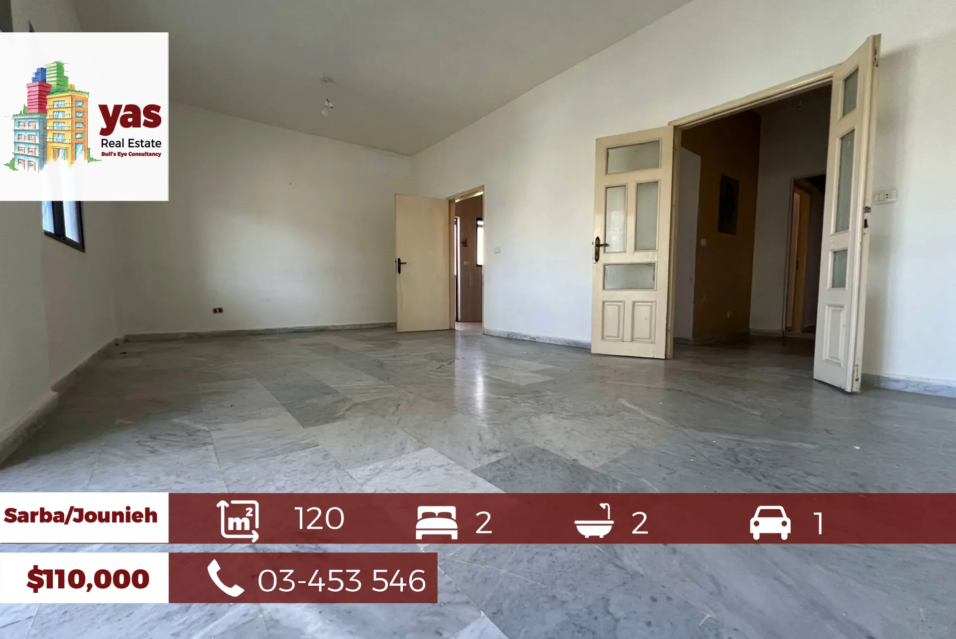 Apartment for Sale in Sarba - 2 bed, 2 bath