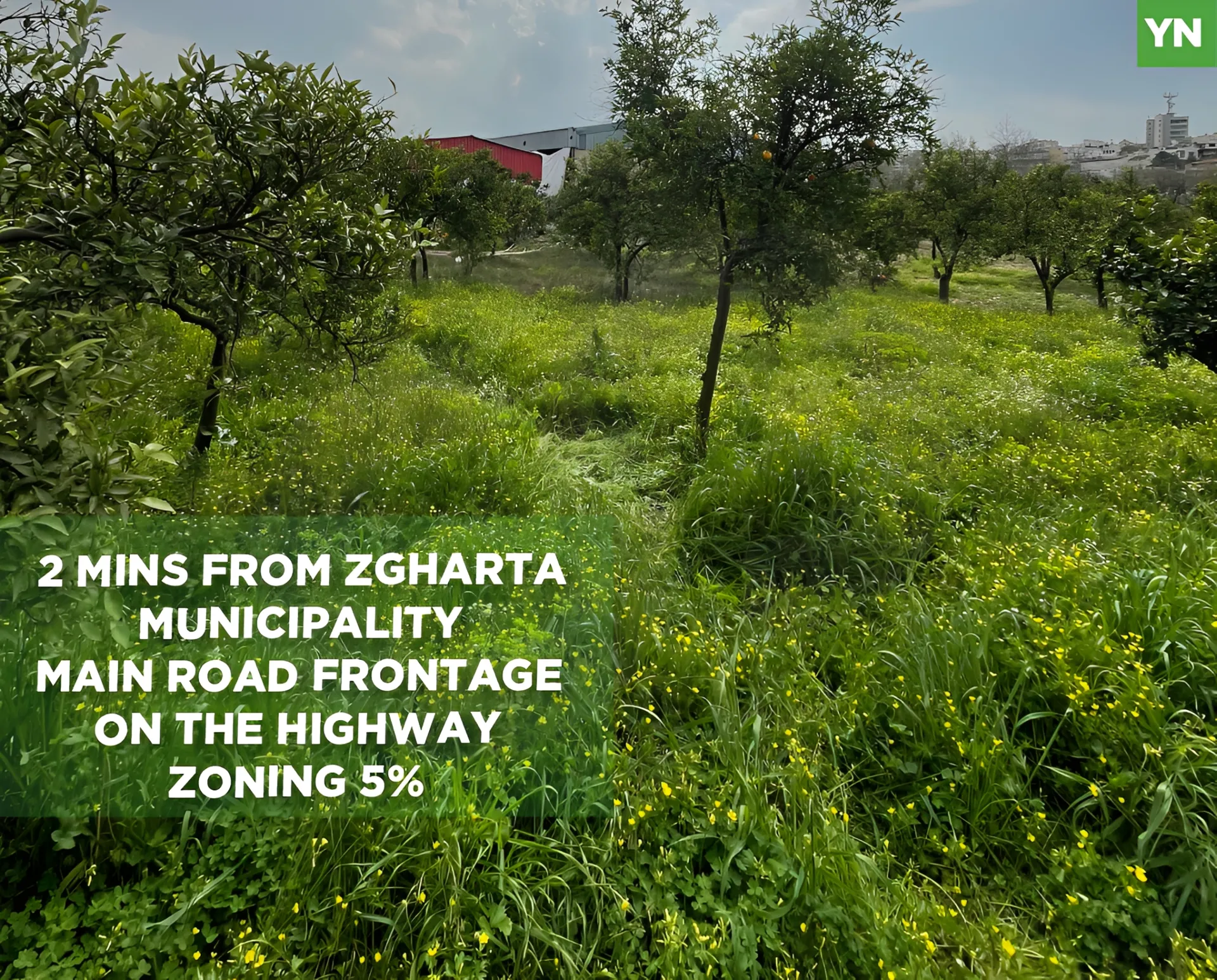 Land for Sale in Zgharta