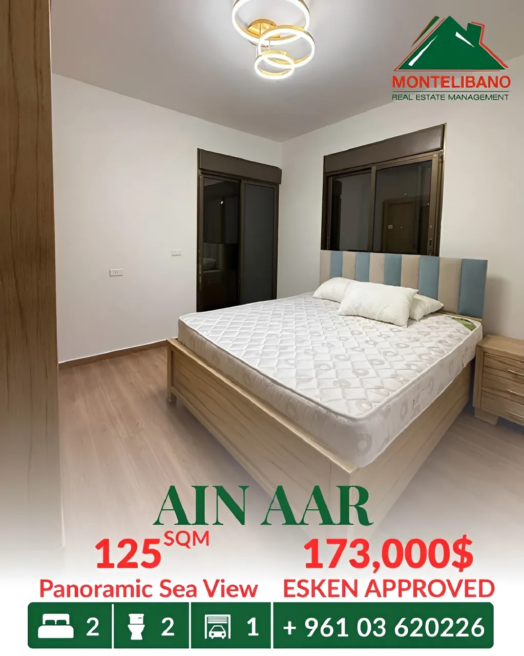 Apartment for sale in Ain Aar