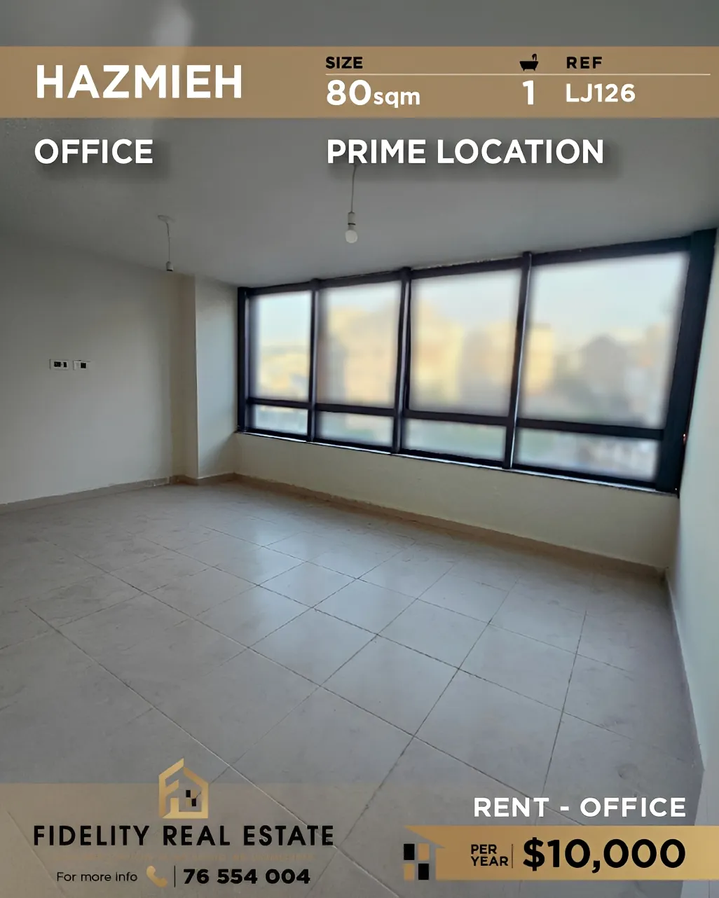 Office for rent in Hazmieh, Lebanon