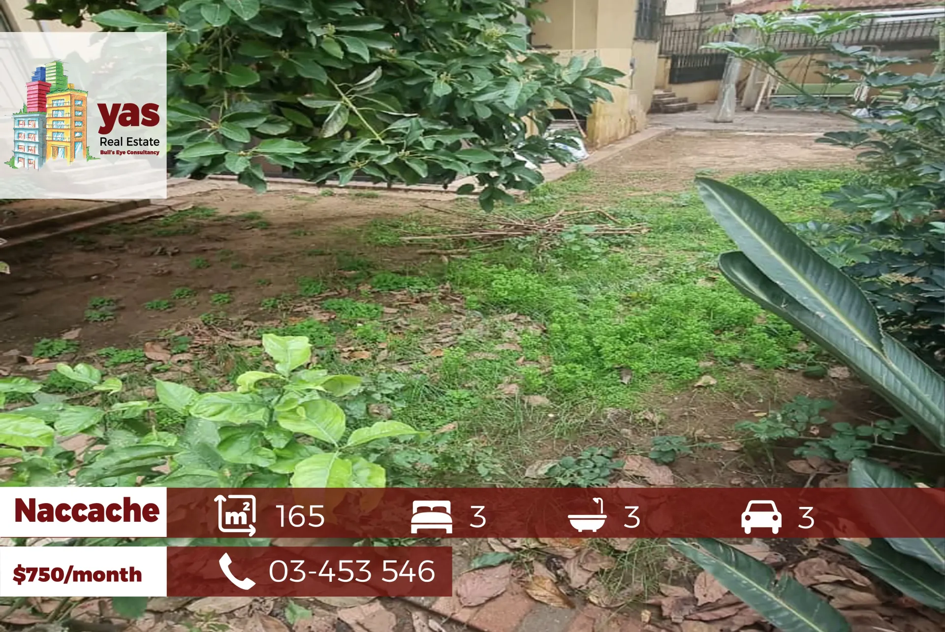 Apartment for Rent in Naqqach - 3 bed, 3 bath
