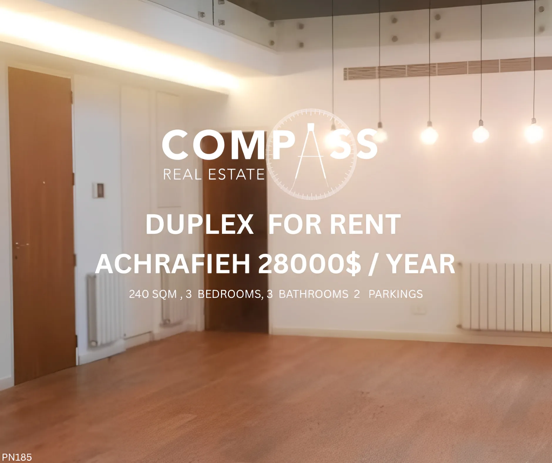 Duplex for Rent in Achrafieh, Beirut, Lebanon - 3 bed, 3 bath