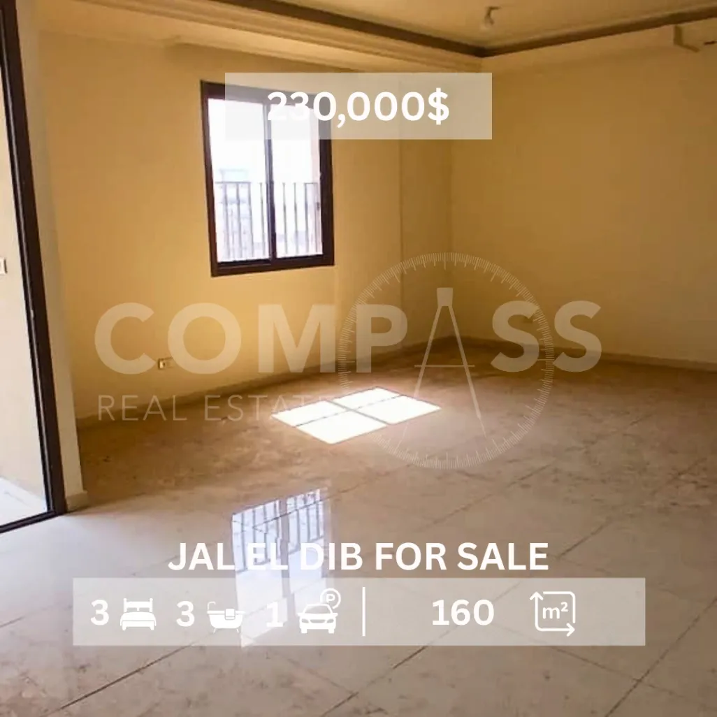 Apartment for sale in Jal El Dib, Lebanon