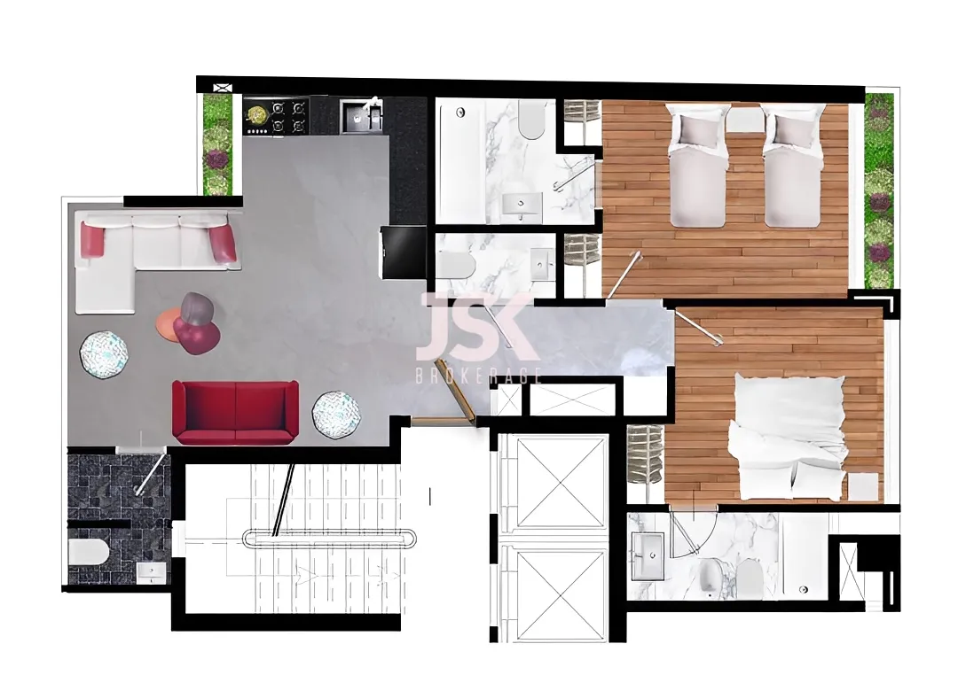 Apartment for Sale in Achrafieh - 3 bath