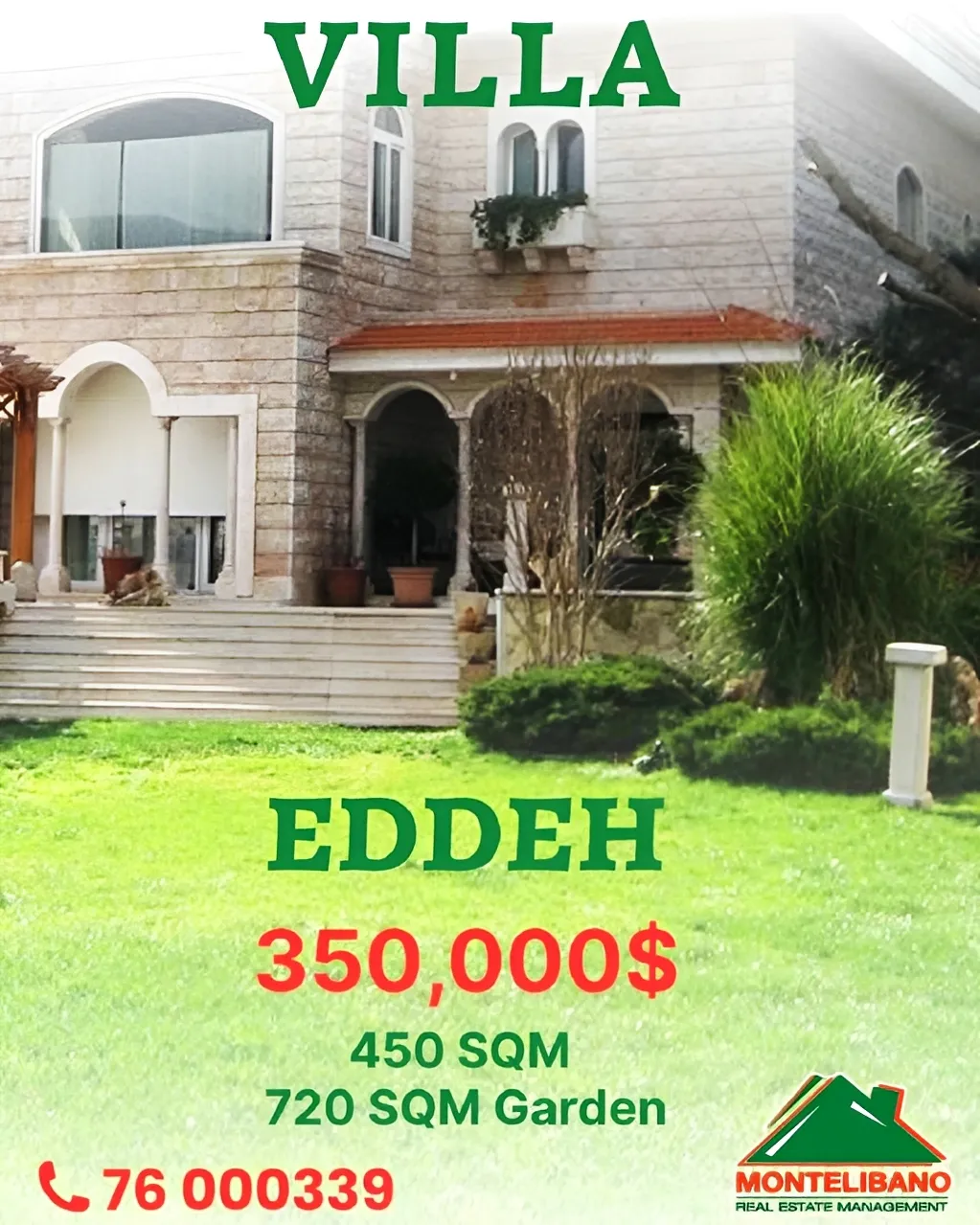 Villa for sale in Edde, Lebanon - 5 bed, 5 bath