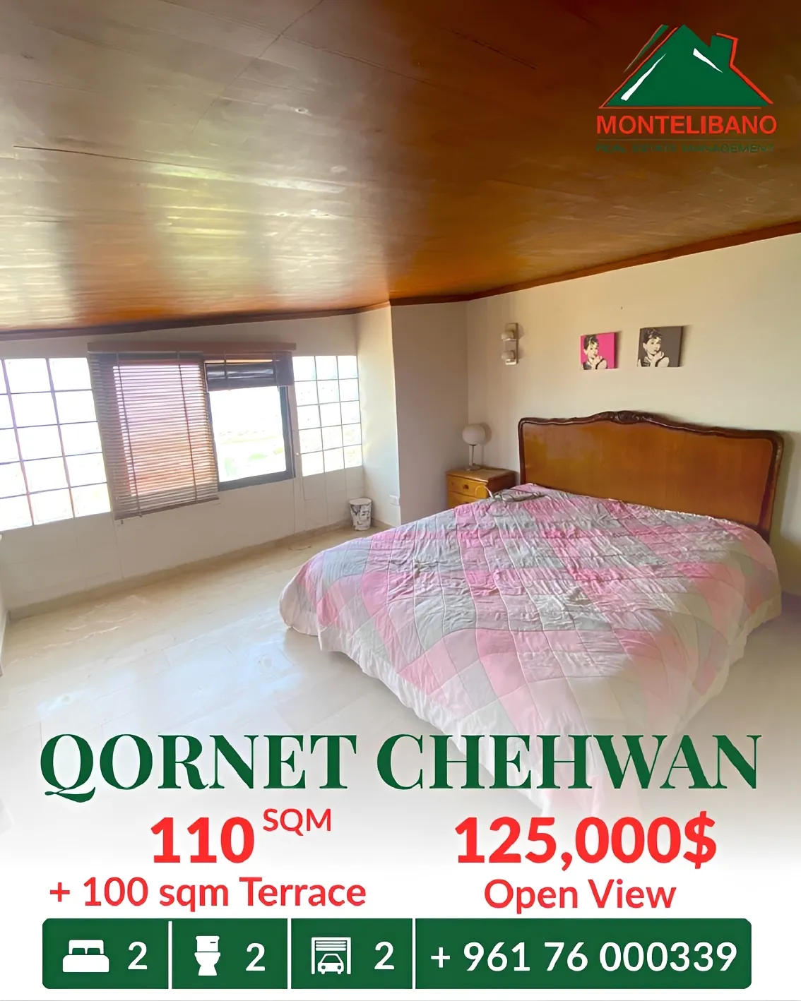 Apartment for sale in Cornet Chahwan, Lebanon