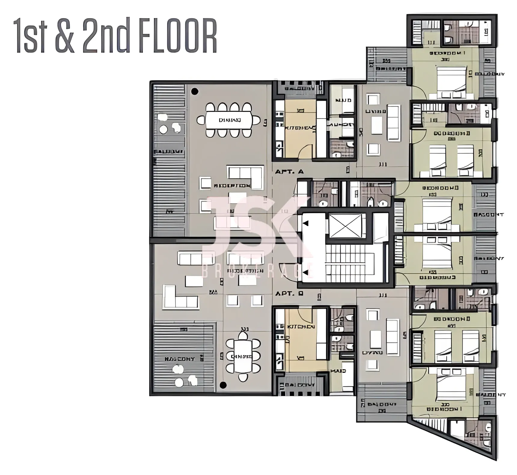 Apartment for Sale in Beit El Chaar, Lebanon