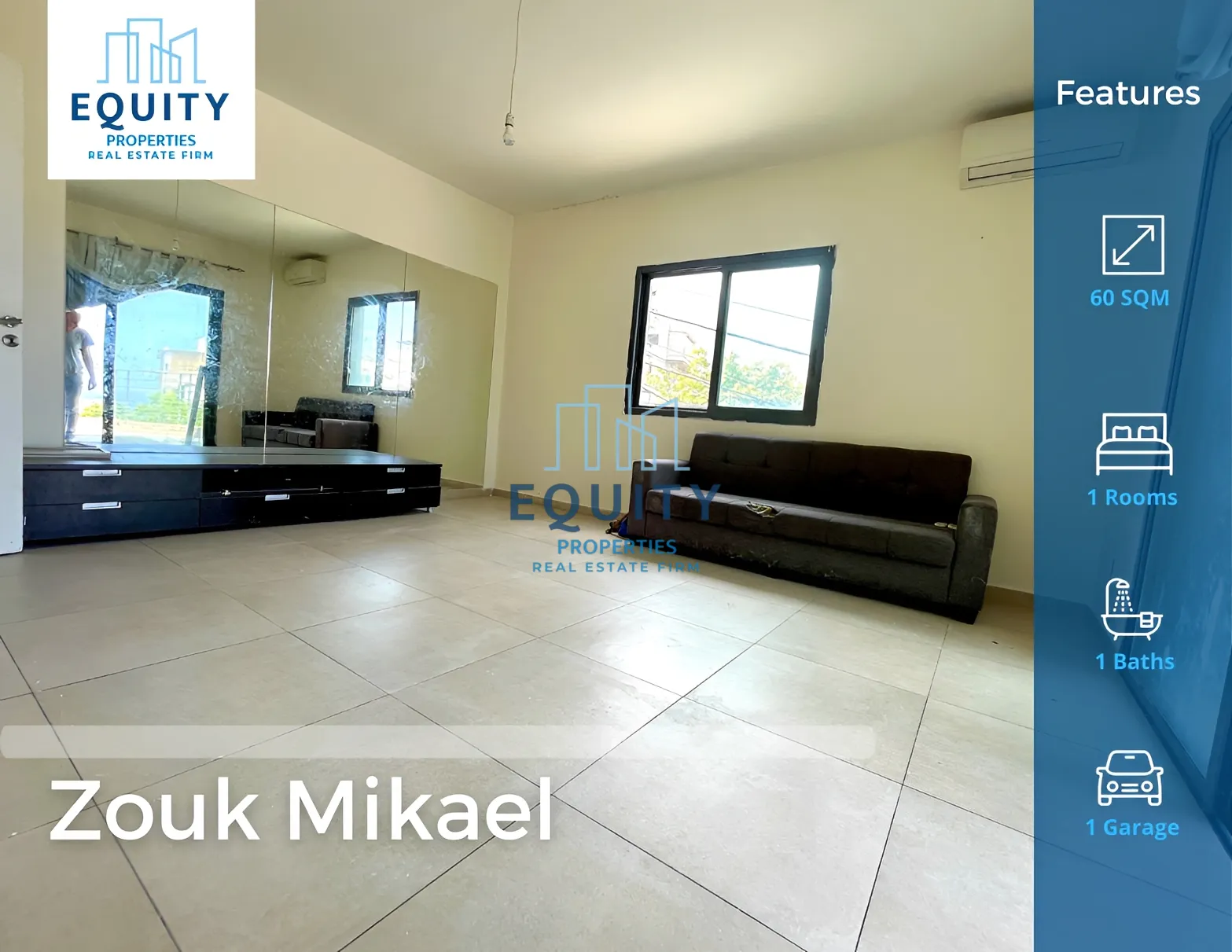 Apartment for rent in Zouk Mikael, Lebanon