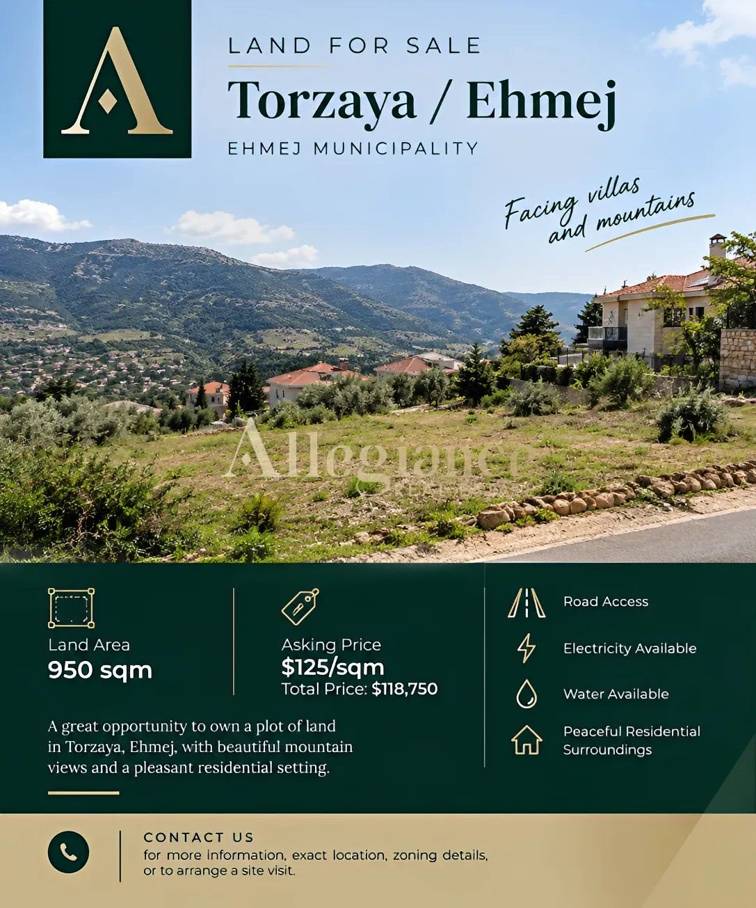 Residential Land for sale in Jbeil