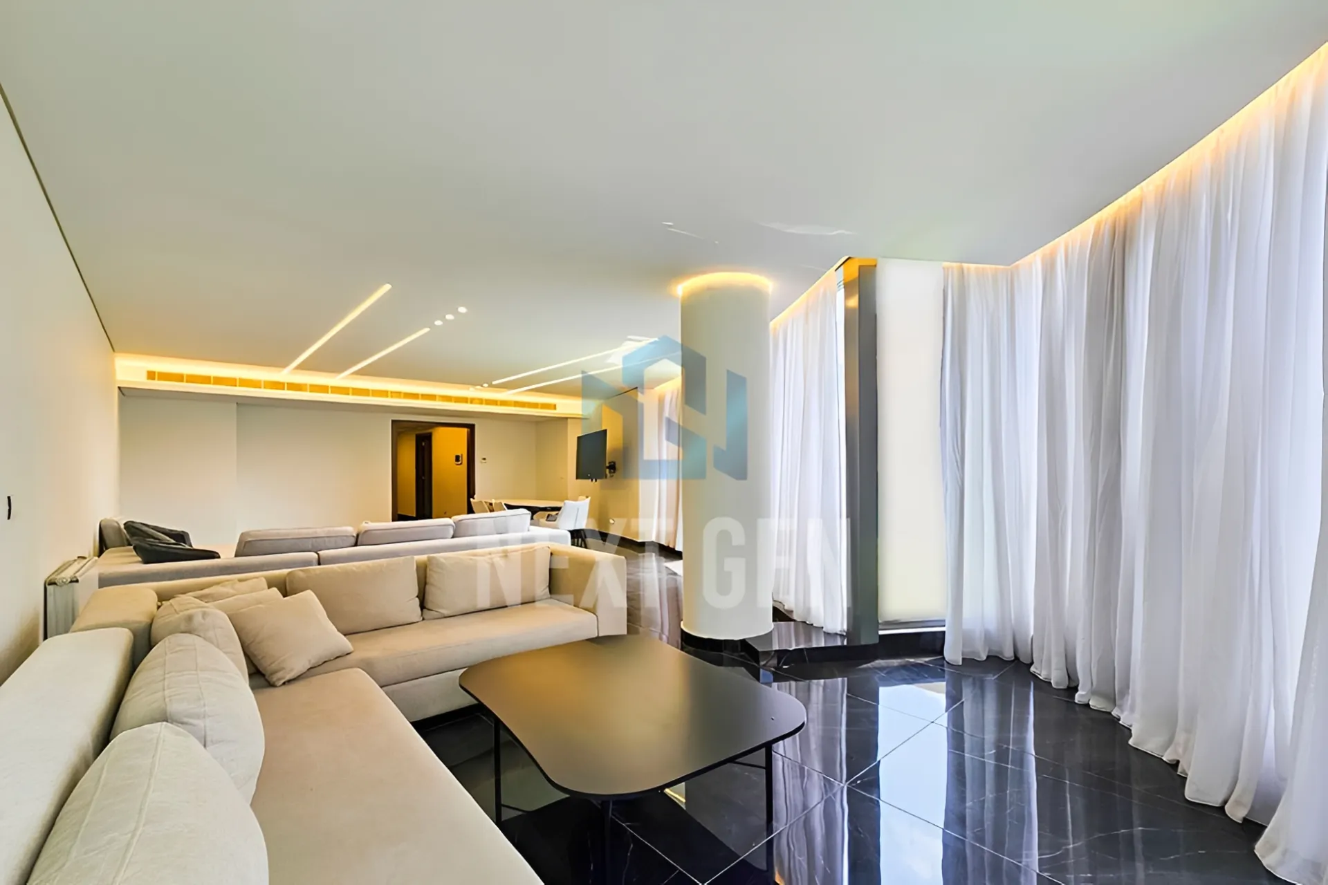 Apartment for rent in Achrafieh, Beirut, Lebanon - 2 bed, 3 bath