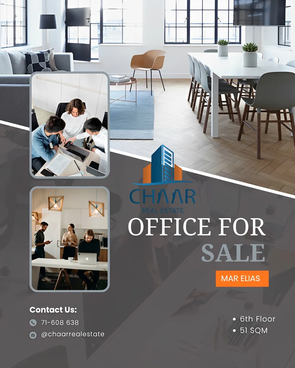 Office for sale in Mar Elias, Lebanon